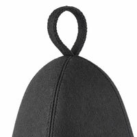 Steam Room Essential Parts Bundle, Sauna Cap for Steam Bath, Men Women Sauna Acc #variant:Black
