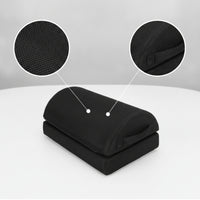 Double-Layer Footrest Removable Under Desk Foot Rest Cushioned for Gamers