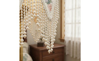Elegant Design French Retro Table Lamp Timeless Elegance Beaded Tassel Lamp Ornate Brass Base Exquisite Gift Idea for Bedroom