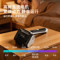 跨境爆款充电304不锈钢滚轮烧烤刷带LED灯无刷毛清洁烧烤重油污刷