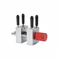 Stable Grip Miniature Bench Vise Compact Design Miniature Hobby Vise Adjustable Clamping Surfaces Model Building Clamp Aluminum Alloy Body for Hobbyists, Crafters, Jewelry Making, Electronics Repair
