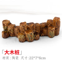 Aquarium Rockery Mountain Ornament for Indoor Outdoor Landscaping