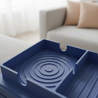 Silicone Sofa Armrest Organizer Anti-Slip Couch Cup Holder Tray Stain-Resistant