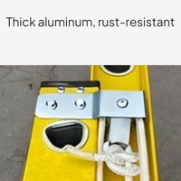Aluminum Alloy Ladder Accessories Anti-Slip Feet Lock Buckle