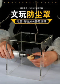 Transparent Acrylic Dust Cover for Polishing and Grinding