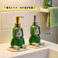 Novelty Moai Statue Soap Dispenser for Bathroom