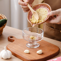Ceramic Garlic Grater and Mincer for Kitchen Use