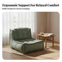 Tufted Floor Sofa Expanded Polypropylene Bead Filling Household Furniture Removable Cover Spine Support for Adults