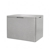 EPP Foam Cooler Box Fitted Lid Rectangular Insulated Container Large Capacity