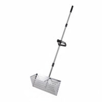 Serrated Edge Sand Rake Detachable Design Stainless Metal Shore Sifter Heavy Duty Long Handle Sand Digger for  Metal Detectorists