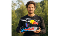 DOT Approved Full-Coverage | Impact-Resistant, Helmet with Peak, for unpaved