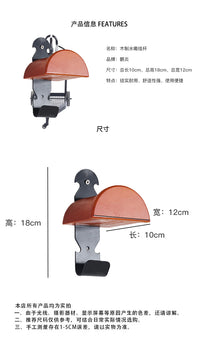 短款木质水嘞挂杯马场专用马房挂杯挂水勒金属悬挂挂杯水嘞挂杯