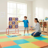 Flying Disc Target Game Sturdy Flying Disc Toss Game for Playground