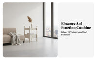 Single-Drawer Bedside Cabinet French & design Household Furniture Retro Design