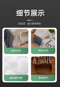 Cross-Border Fully Washable Pet Tent Striped Cat and Dog House for Small Dogs