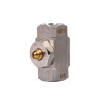 Stainless Steel Spray Tip for Industrial Applications, Misting Nozzle for Cooling, Cleaning, Garden, 1/8" Internal Thread Con