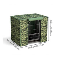 Waterproof Outdoor Dog Kennel Cover, Windproof, Insulated