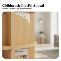 Rotating Book Unit 360° Rotation Rotating Bookshelf Unit Space Saving