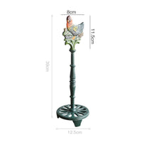 Cast Iron Hen Paper Towel Stand Decorative for Dining Room