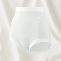 Postpartum Underwear High Waist for Maternity and After Birth, Plus Size Bamboo Fibre Knickers with Silk Gusset