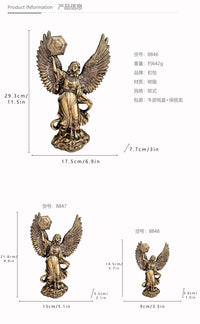 Angel Home Decor Resin Craft European Vintage Imitation Bronze