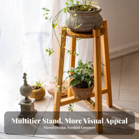 Cross-Shaped Pot Riser Nordic design Plant Holder adaptable for Home Decorators