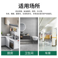 跨境黑色方形防雨排气罩排风口外墙壁挂式通风帽风罩烘干机通风口