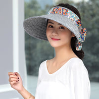 Foldable Sun Visor Hat for Outdoor Sports and Fishing - UV Protection