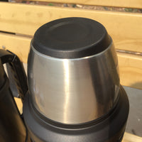Guancheng 304 Stainless Steel Insulated Portable Flask with Strap, Dry Ice Bucket, 4 Liter