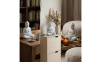 Meditating Buddha Statue Serene Buddha Figurine Minimalist for Home Decor