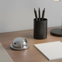 No Batteries Required Stainless Steel Kitchen Timer Easy to Use Mechanical Kitchen Timer for Classroom, Study