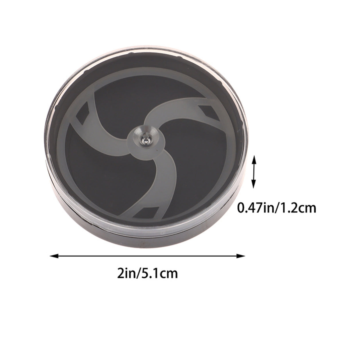 Black Base Round Plastic Watch Box Safeguarding Watch Face Storage Case Molded Interior