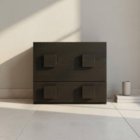 Vintage Chest of Drawers Space Saving Dense Wood Cabinet