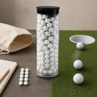 Mini Golf Practice Balls ABS Plastic Lightweight Desktop Entertainment