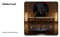 Solid Wood Construction Gongfu Tea Table and Chair Set Modern Chinese Design Home Furniture Zen-Inspired Design Easy to Clean for Homeowners, Apartment Dwellers, Office Managers, Balcony, Living Room, Restaurant