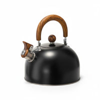 3 L Whistling Tea Kettle European Design Wood Handle Tea Kettle Audible Whistle
