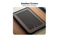 Slatted Tea Drainage Board Minimalist Design Tableware Easy to Clean for Home