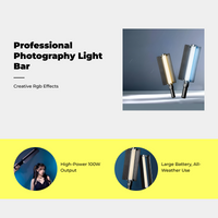 Dimmable rechargeable RGB LED light
