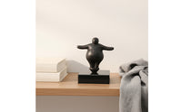 Abstract Human Figurine Modern Minimalist Sculpture Distressed Abstract Sculpture for Simplicity Enthusiasts, Art Lovers, Bookshelf, Living Room