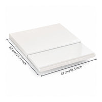 Countertop Shelf with Sliding Tray Single Tier Pull-out Storage Shelf Low-Profile Drawer Organizer for Kitchen