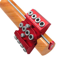 Angle Drilling Jig CNC-Machined Angled Hole Guide Anodized