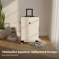 Lightweight Travel Suitcase Japanese Design Hardside Luggage for Students
