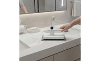 Desktop Mop Portable Handheld Cleaning Mop Replaceable Sponge Heads for Bathroom