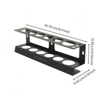 Wall-Mounted Caulking Tool Rack Integrated Caulking Storage Area Saving