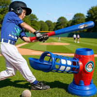 Electric Baseball Training Launcher Toy for Kids Indoor Outdoor