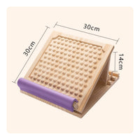 Non-Slip Calf Stretch Board Physical Rehabilitation Calf Stretcher Slant Board Multi-Angle Support for Beginners, Home Workout
