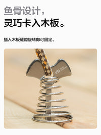 牧高笛地板弹簧钉户外帐篷固定地钉防风钉铝合金露营地台鱼骨钉