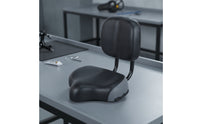 Bike Seat with Backrest Comfortable Cycle Saddle Padded Bike Seat with Back Support for Adults, Commuters, Casual Riding, Commuting