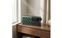 Numeric Keypad Digital Portable Radio Telescopic Antenna USB Bluetooth Radio Recording Function