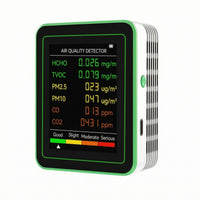 Home Gadget Rectangular Portable Air Quality Monitor Real-Time